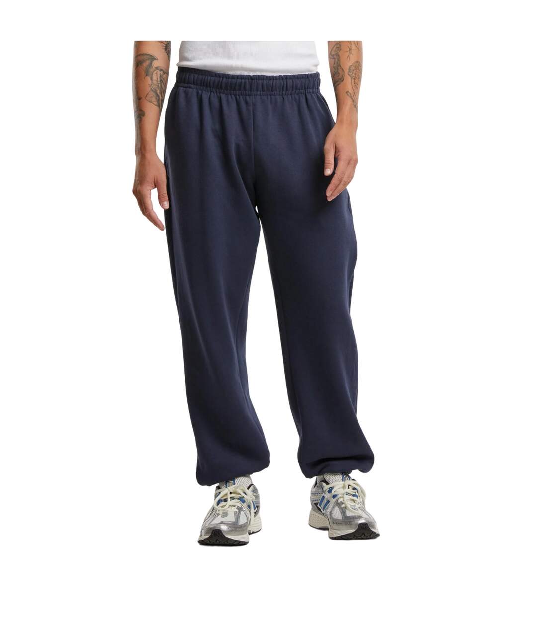 Pantalon De Jogging Basic Essential Homme Bleu Marine Urban Classics-1