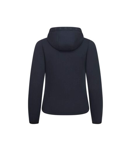 Womens/ladies Pemberton Hoodie Dark Navy Cutter & Buck