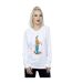 Disney Sweat Femme/Les femmes Goofy Christmas Lights (Blanc) - UTBI28113-2
