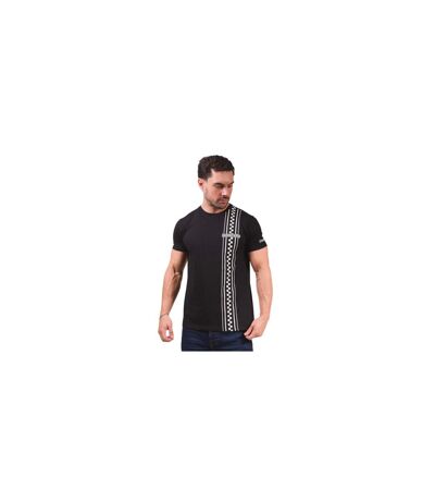 T-shirt Motif/style Rayé Homme Noir Lambretta