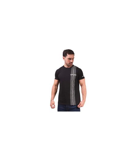 T-shirt Motif/style Rayé Homme Noir Lambretta