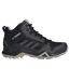 Womens/ladies terrex ax3 mid gore tex hiking shoes black/grey Adidas-4