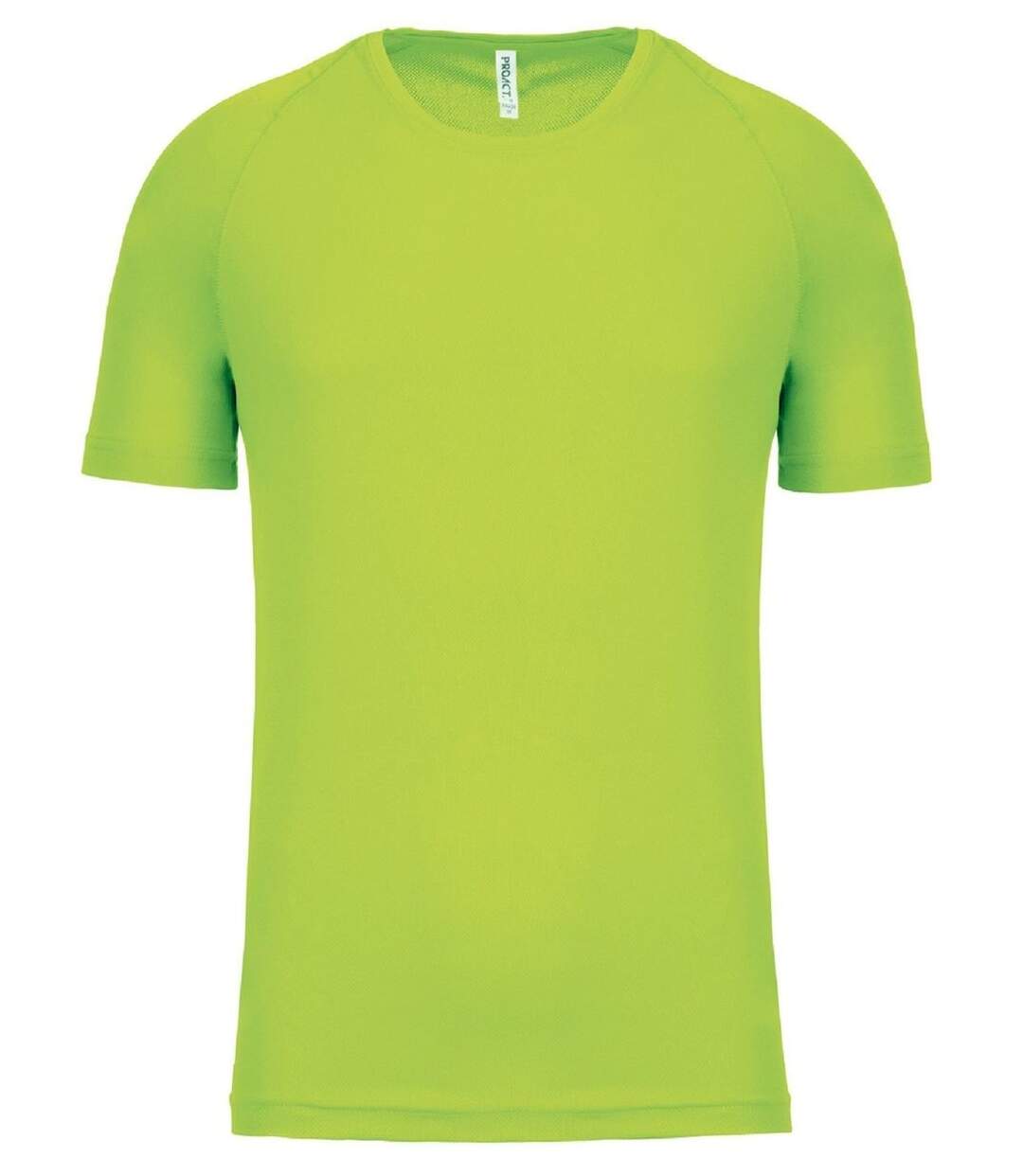 T-shirt sport - Running - Homme - PA438 - vert lime