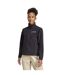 Womens/ladies Xperior Softshell Fleece Jacket Black Adidas-1