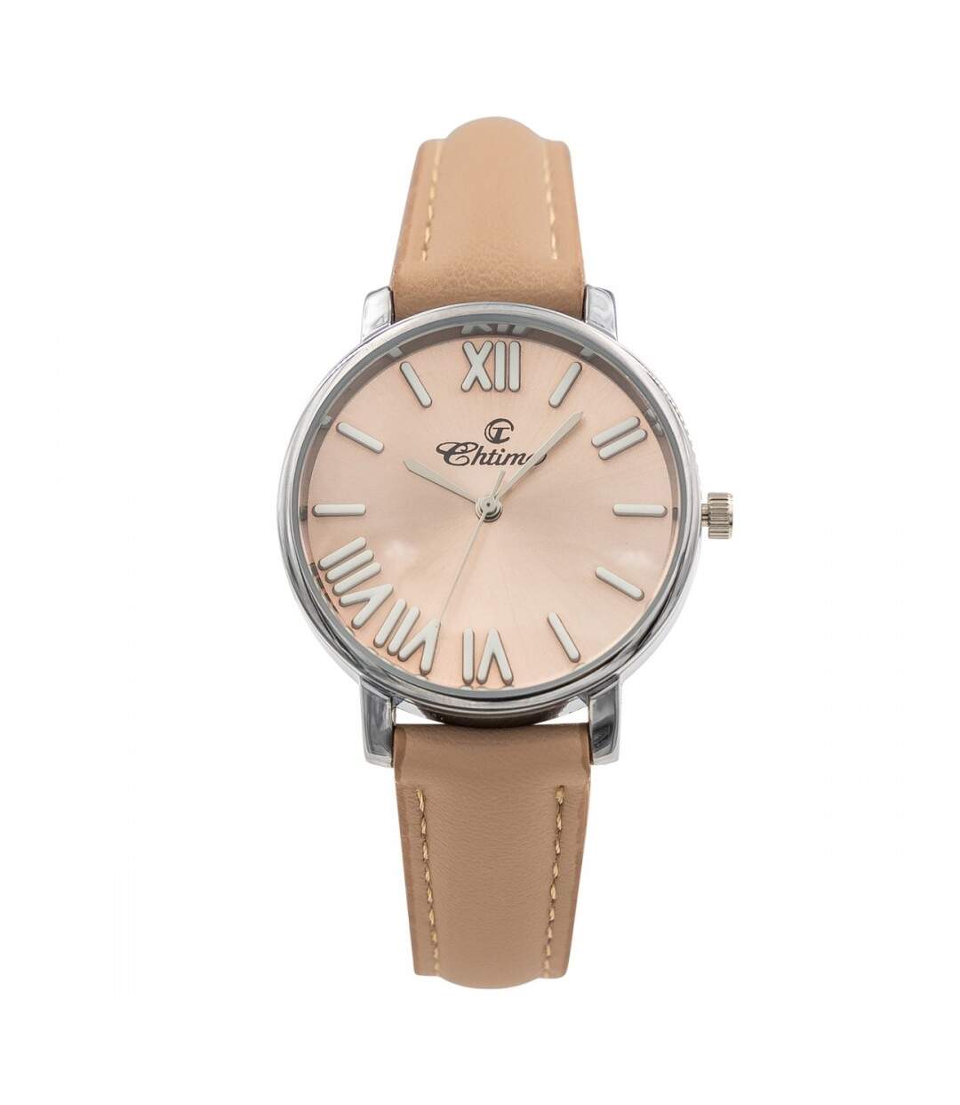 Sublime Montre Femme Bracelet Brun CHTIME