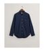 Chemise Homme Bleu Marine Gant-4