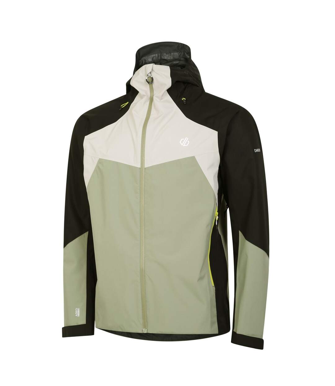 Mens Cornice Waterproof Jacket Oil Green Pelican Black Dare 2B-2