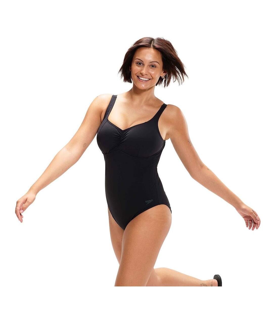 Maillot de bain 1 pièce aquanite femme noir Speedo