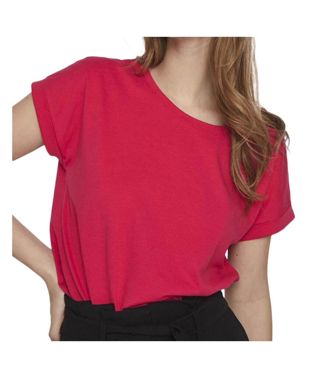 T-shirt Rose Femme Vila Dreamers - L