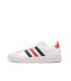 Baskets blanc/noir/rouge homme adidas grand court 2.0-1