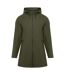 Roly Womens/Ladies Sitka Waterproof Raincoat (Dark Military Green)