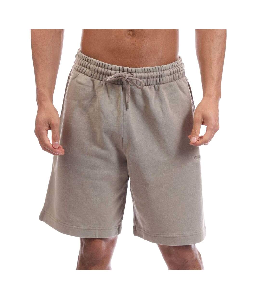 Short De Jogging Dupaly Homme Marron Hugo-1