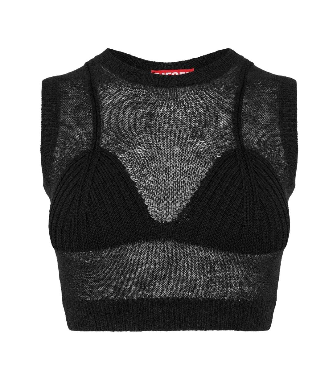 Haut Court Arstica Femme Noir Diesel-1