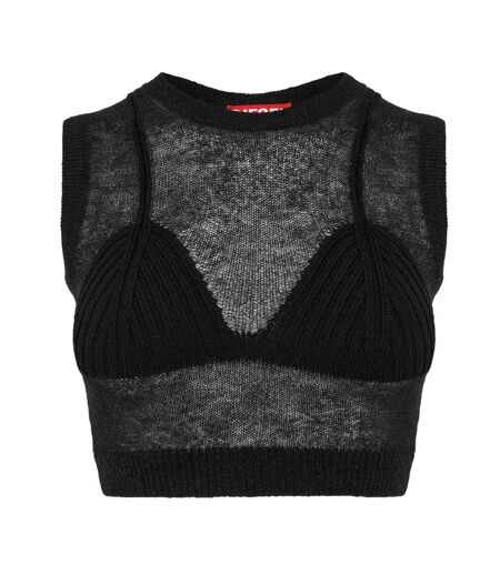 Haut Court Arstica Femme Noir Diesel