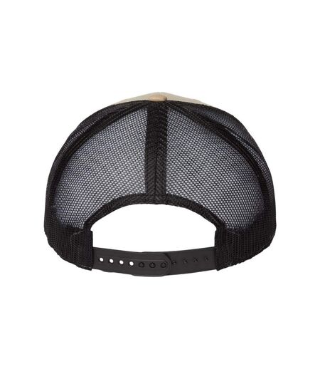 Casquette Trucker Bryce Marron Noir Atlantis Headwear