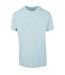 T-shirt Adulte Bleu Océan Build Your Brand-1