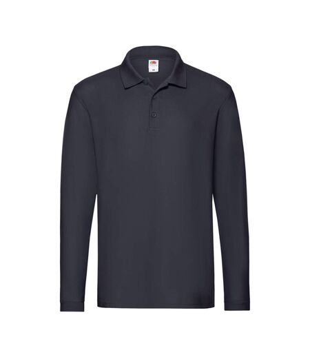 Polo Premium Homme Bleu Marine Sombre Fruit Of The Loom