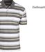 CHALLENGER RALPH3 : Polo manches courtes à rayures en coton beige pour homme-4