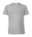 Fruit Of The Loom Mens Ringspun Premium Tshirt (Zinc) - UTRW5974