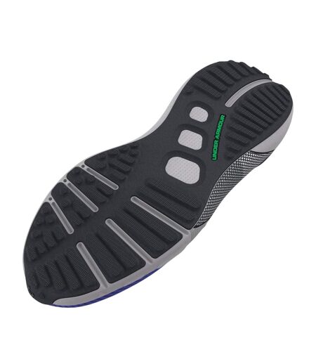 Mens Hovr Phantom 3 Ribbed Knitted Trainers Purple Under Armour