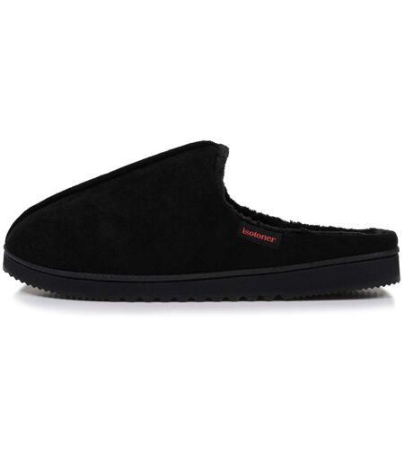 Isotoner Chaussons Mules homme suédine, confortables