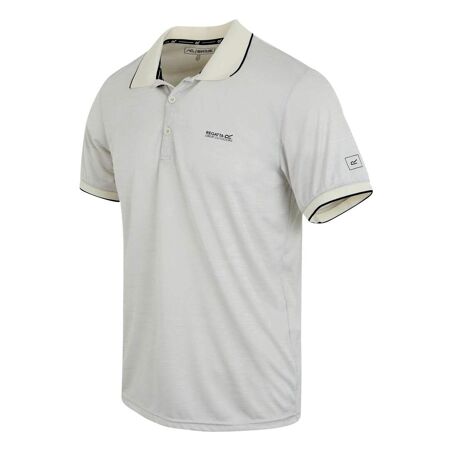 Mens remex ii polo shirt stone white Regatta