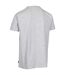 Mens Chera Topographic Crew Neck T-shirt Grey Marl Trespass-2