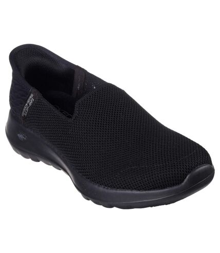 Womens/ladies go walk joy trainers black Skechers