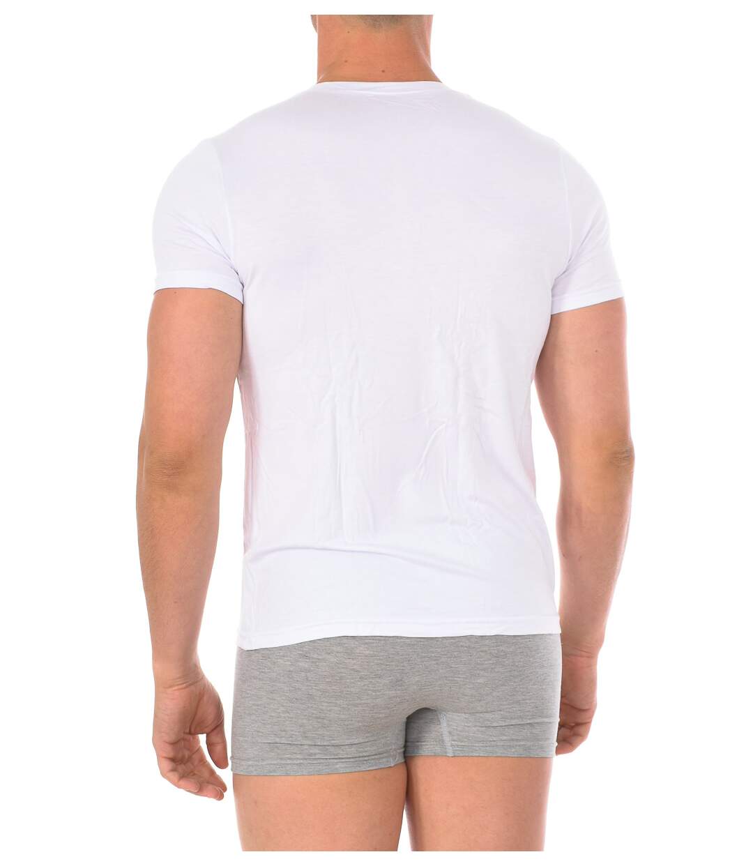 Men's short-sleeved cotton undershirt Q-EN1002-3