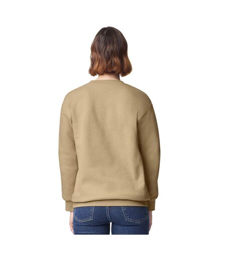 Sweat Uni À Col Ras-du-cou Hammer Maxweight Adulte Marron Clair Gildan