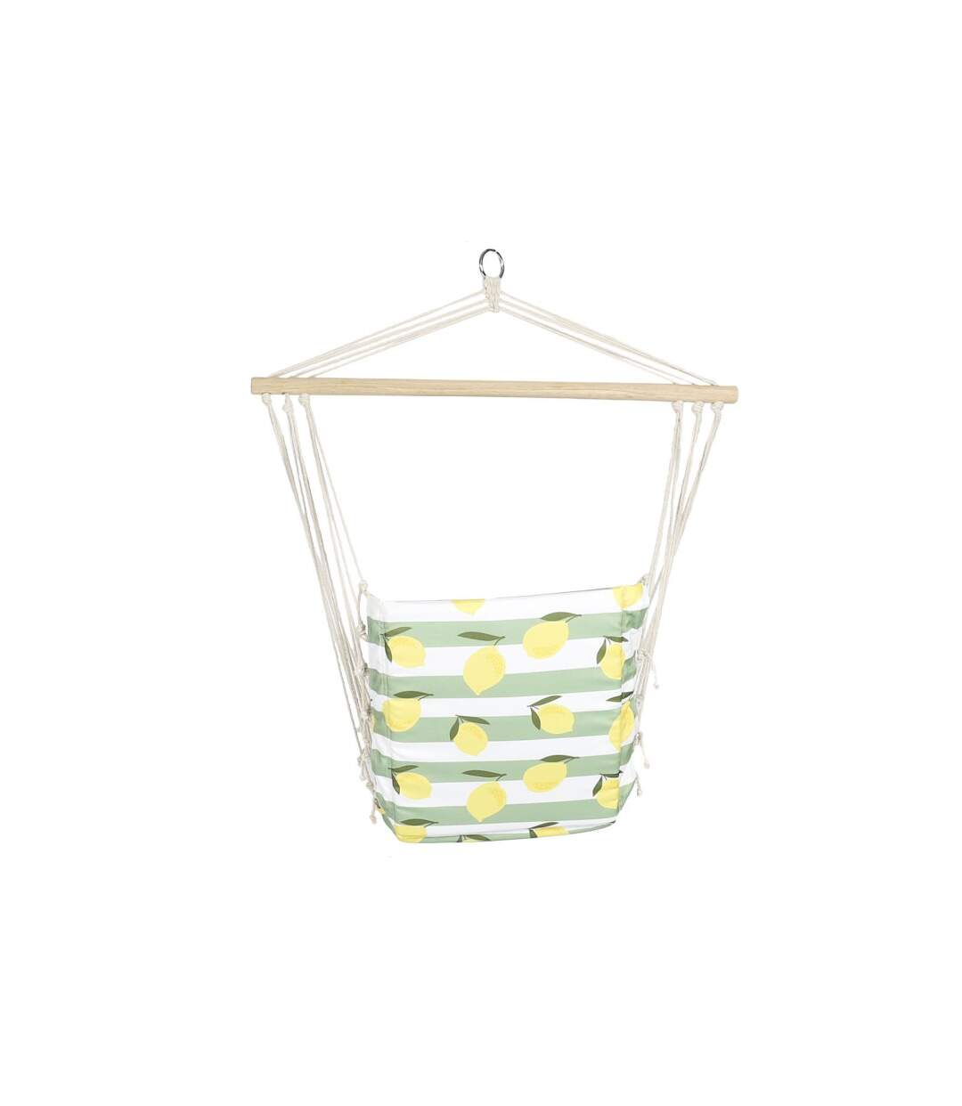 Chaise Suspendue Citron 50cm Jaune & Vert-5