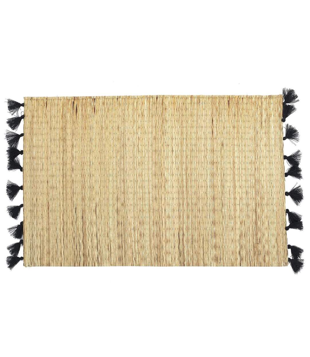 Set de Table Déco Pompons 30x45cm Naturel-1