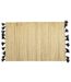 Set de Table Déco Pompons 30x45cm Naturel-1