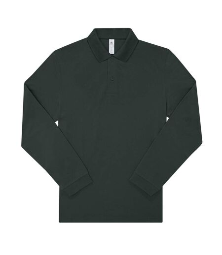 Polo Manches Longues My Polo Homme Forêt Foncé B&C