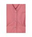 Womens/ladies Riviera Button Through Midi Dress Pink Mountain Warehouse-4
