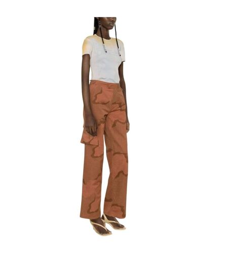 T-shirt Motif/style Côtelé Laundry Femme Beige Off-White