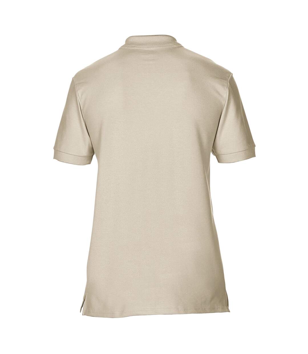 Polo de sport homme beige Gildan-2