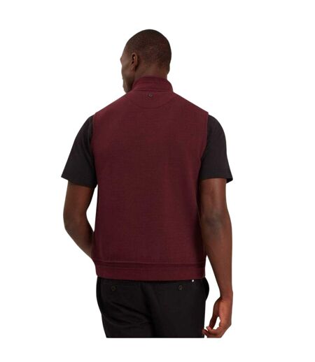 Doudoune Sans Manches Homme Bordeaux Foncé Ted Baker