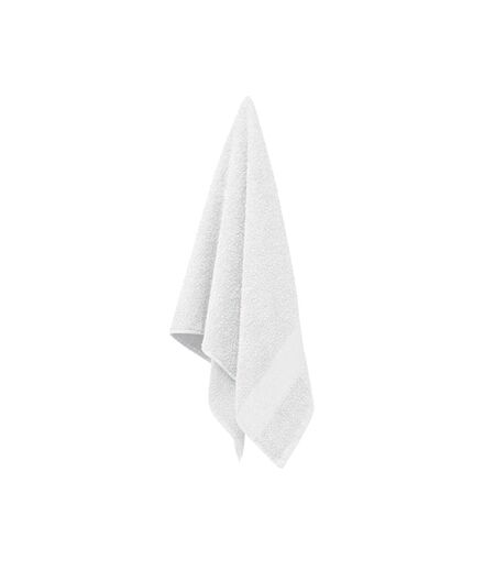 Terry organic cotton towel white MidOcean