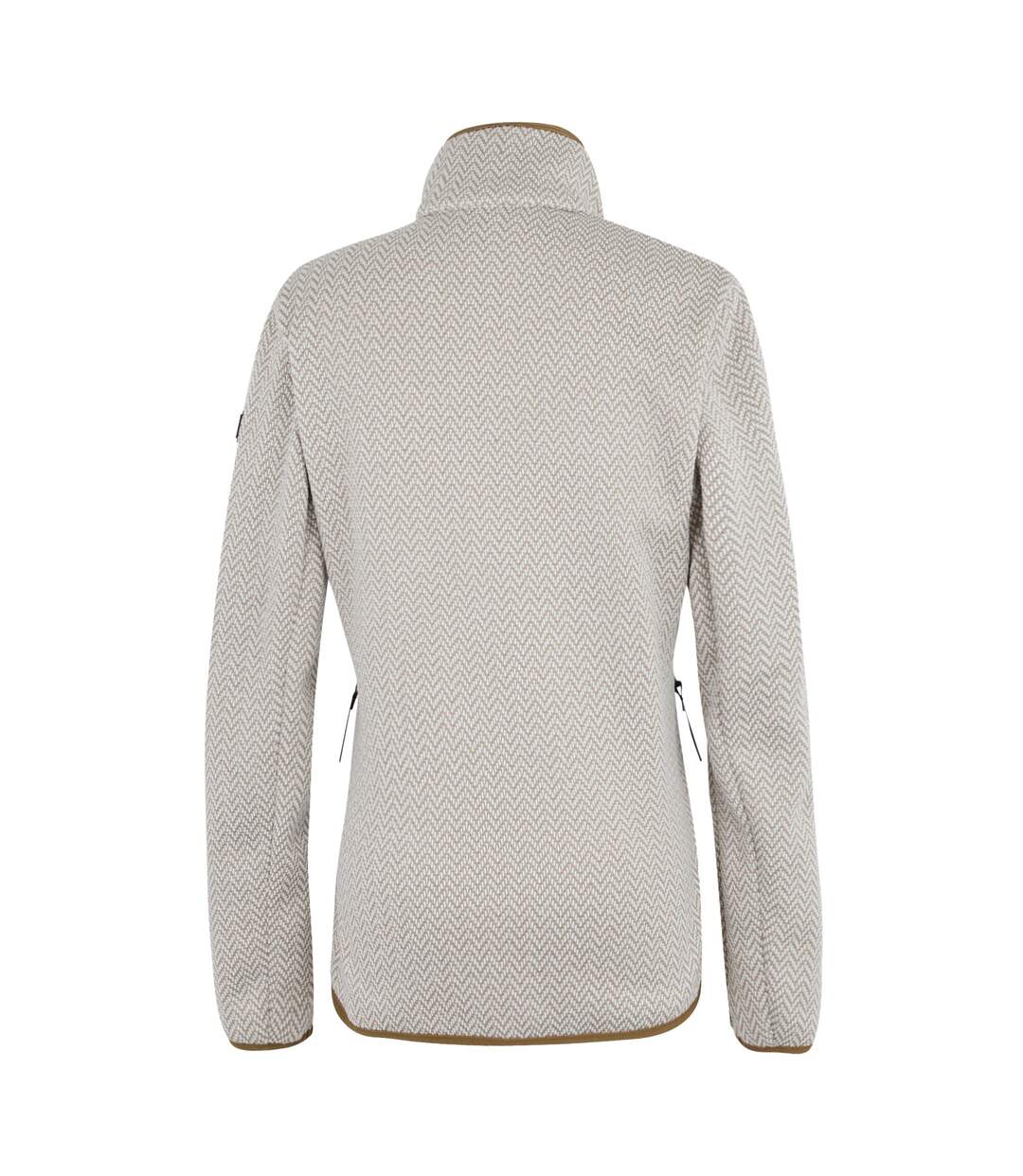 Veste Polaire Elzie Femme Blanc Taupe Clair Regatta-3