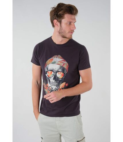 T-shirt imprimé tête de mort JEK