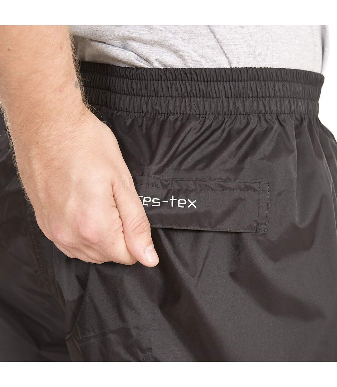 Trespass Qikpac - Sur-pantalon imperméable - Adulte unisexe (Noir) - UTTP418