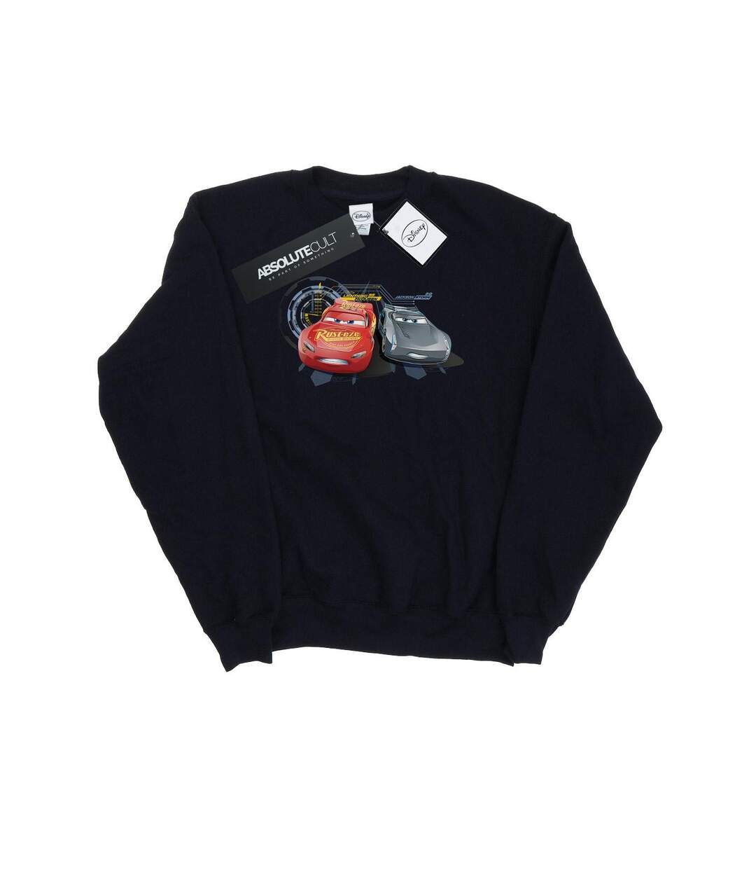 Disney Sweatshirt Cars Lightning Vs Storm Femme/Femme (Noir) - UTBI3365-1