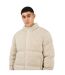 Doudoune Matelassée Homme Beige Gris Brave Soul-4