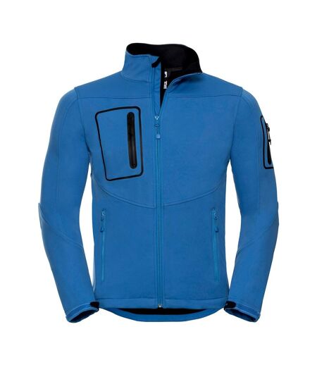 Russell Mens Sports Soft Shell Jacket (Azure Blue) - UTRW9867