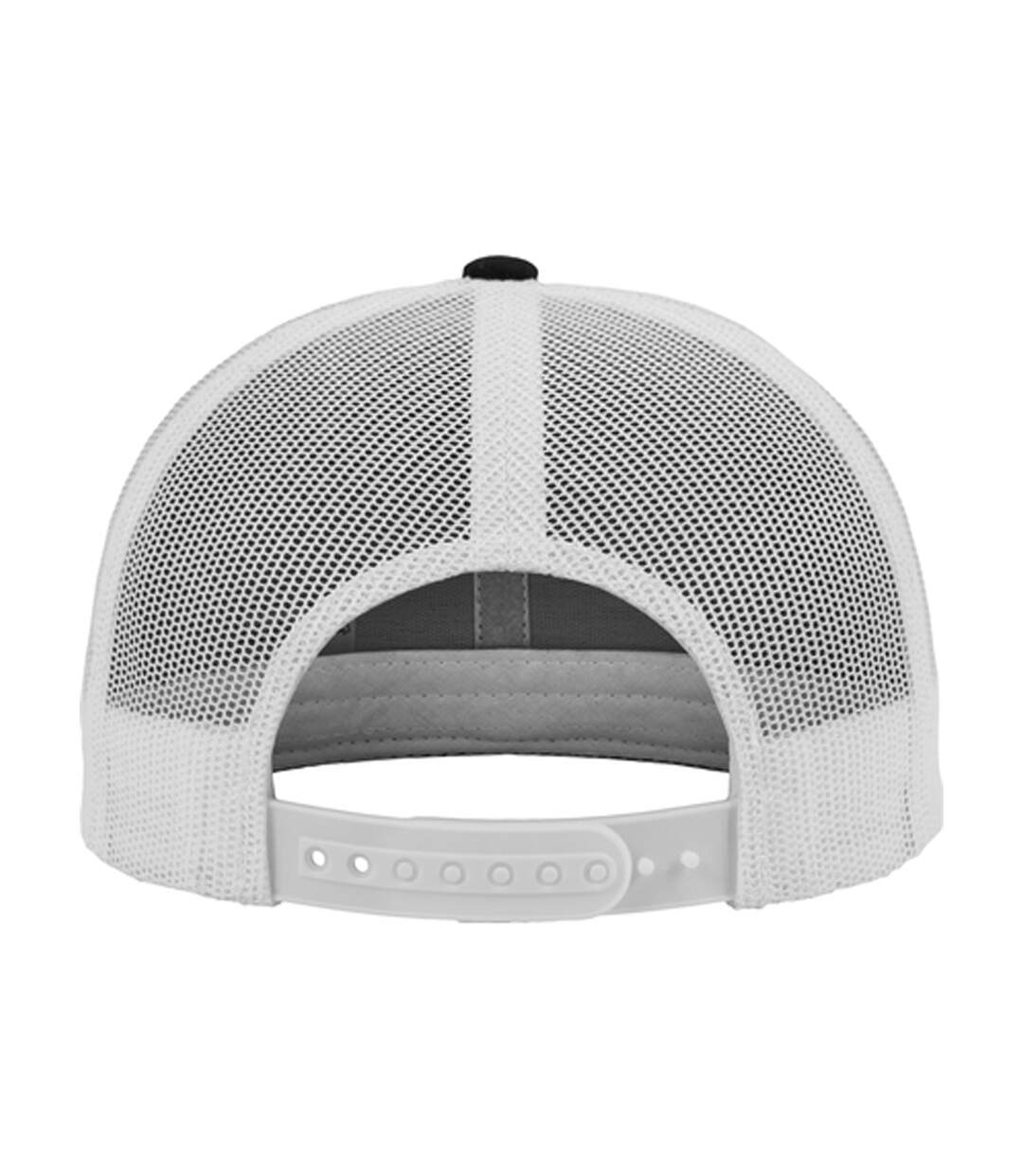 Casquette Trucker Motif/style Rétro Noir Blanc Flexfit-2