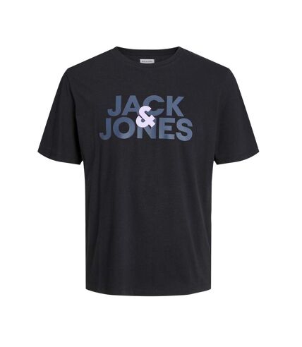 T-shirt Noir Homme Jack & Jones Jacula - L