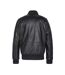 Veste en Cuir Noir Homme Schott LCBOMB - S