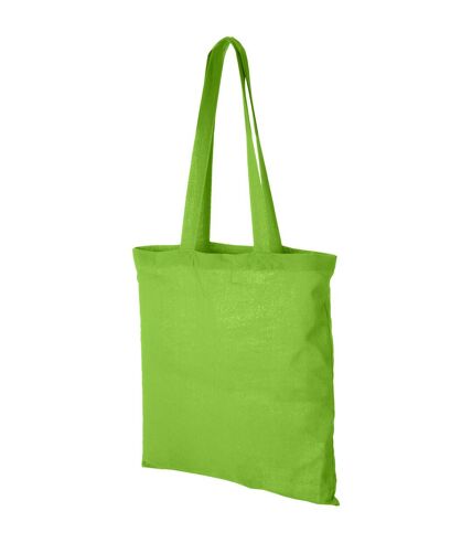Bullet Carolina Cotton Tote (Pack of 2) (Lime) (15 x 16.5 inches)