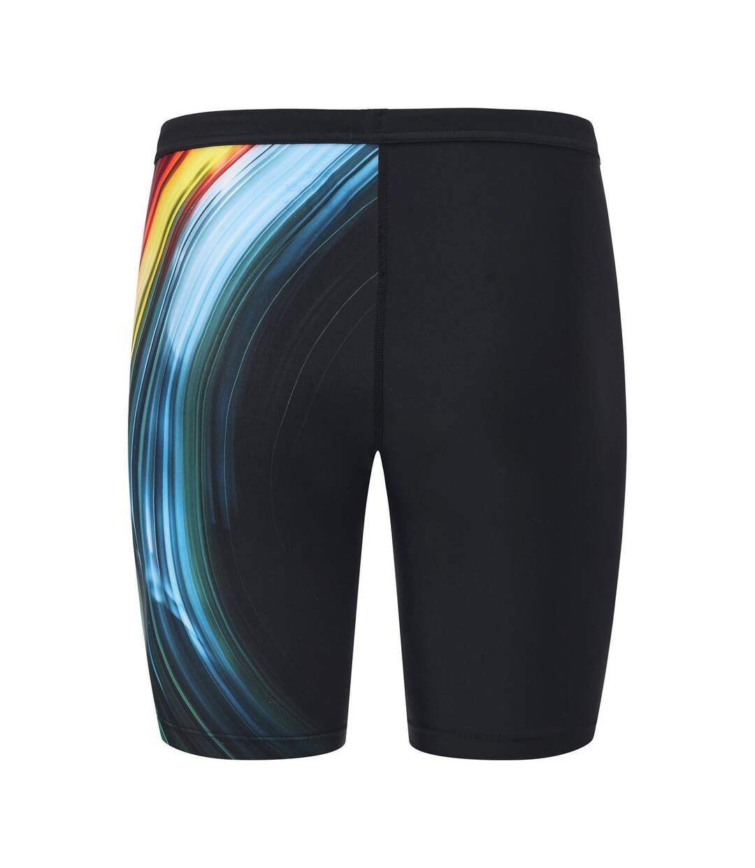 Mens Splice Fitted Swimwear Light Black Slazenger-2